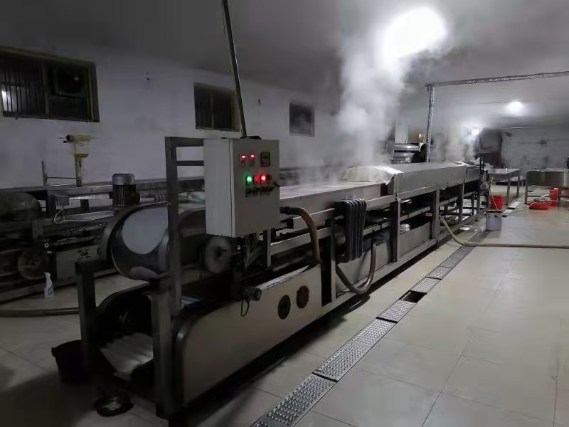 農仆全自動鋼帶水冷涼皮機
